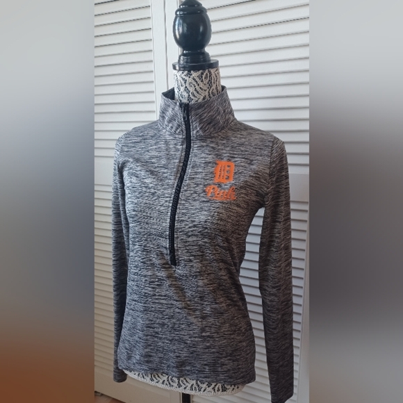 Victoria's Secret PINK MLB Detroit Tigers Women's Small Ultimate Half Zip - Picture 1 of 13